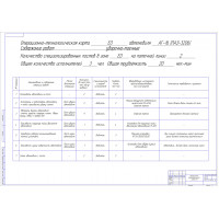 Чертеж Карта ЕО автобуса ПАЗ-3206 Чертеж Карта ЕО автобуса ПАЗ-3206